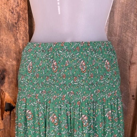 Max Studio Green Floral Skirt - NWT - Picture 3 of 15